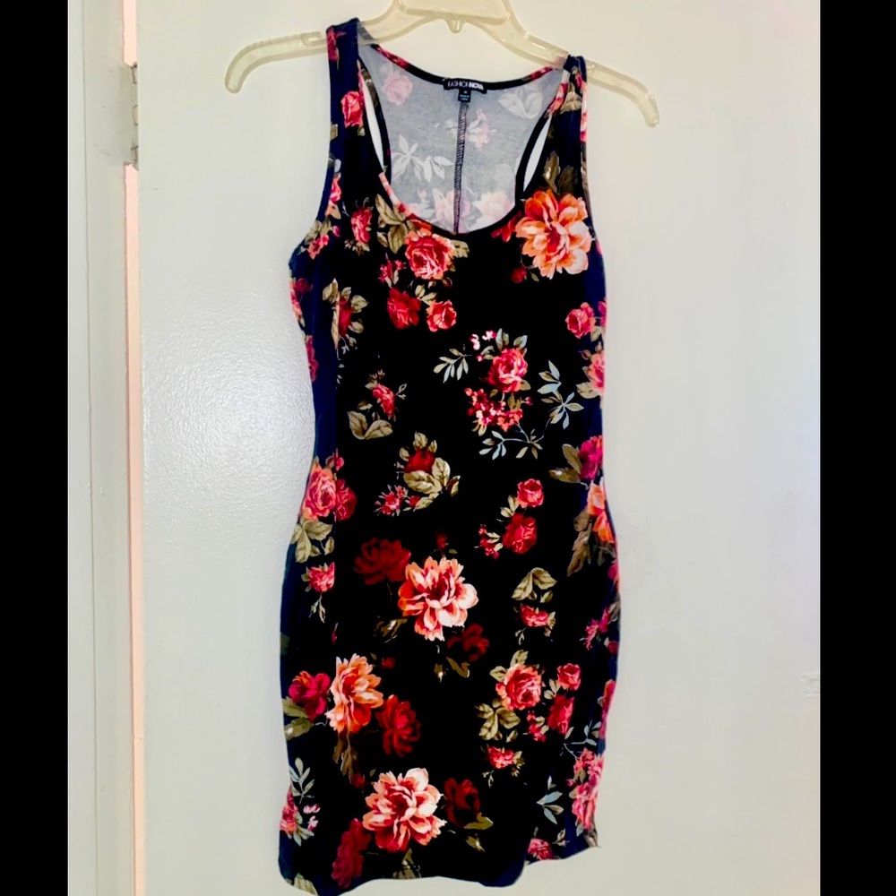 Floral mini dress